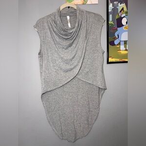 Gracie Gray elastic wrap high-low women top size L